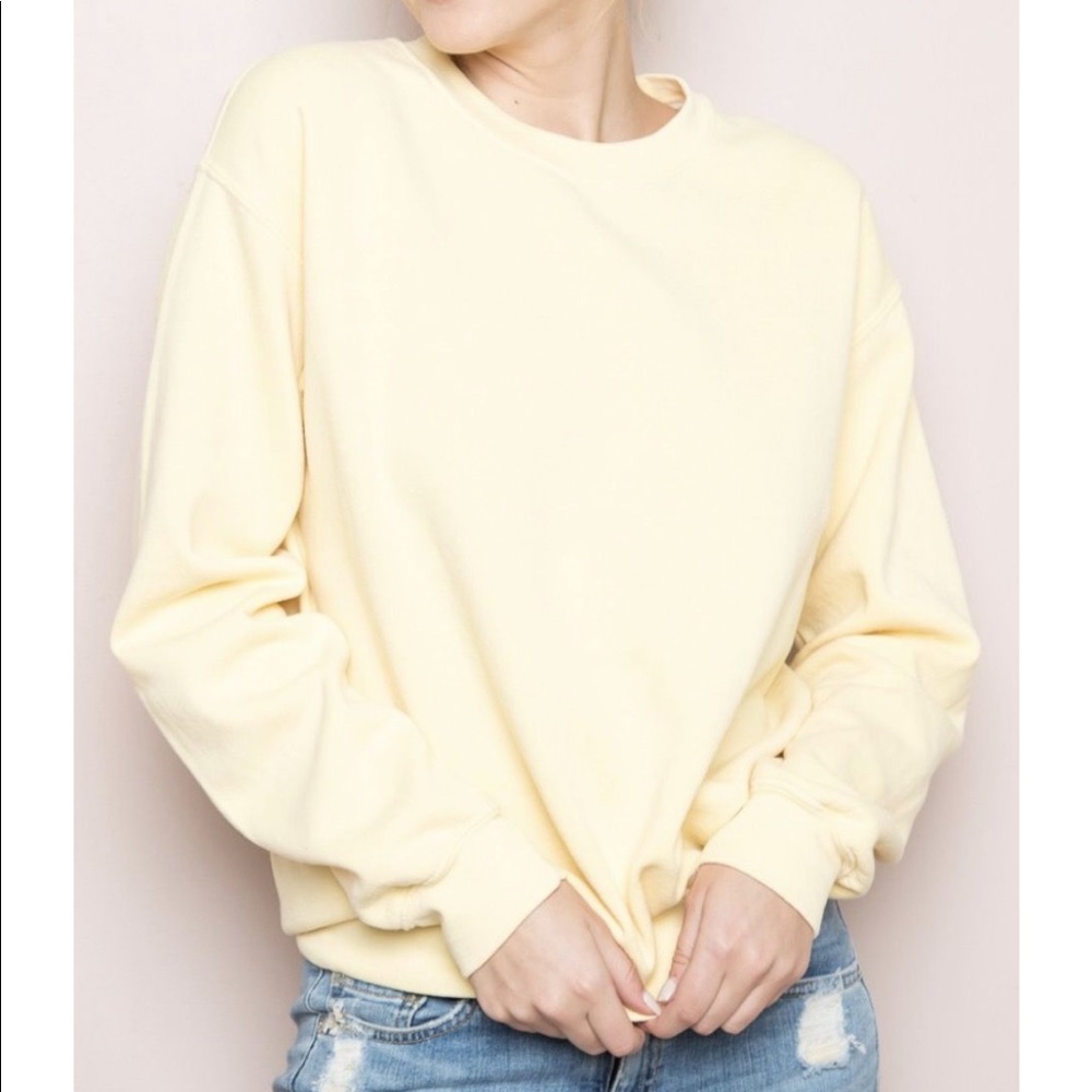 BRANDY MELVILLE black Erica sweatshirt